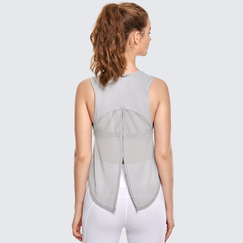 Tie Back Mesh Tank