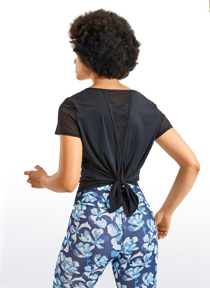 SIERRA Tie Back Short Sleeve